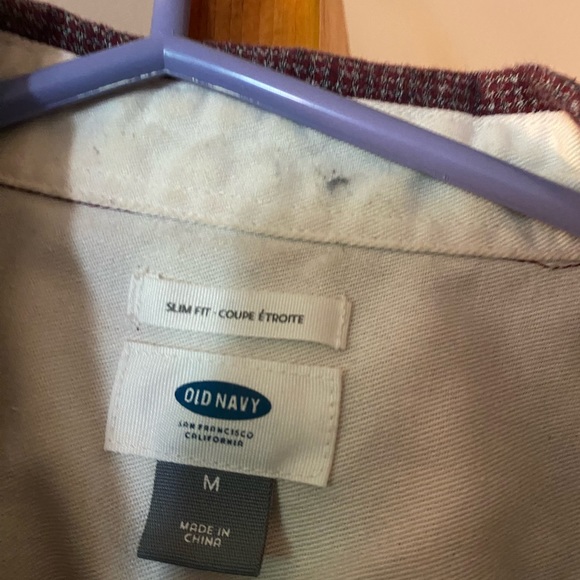 wintery old navy button down - Picture 2 of 2